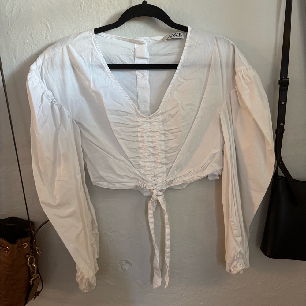AMUR Ivory Blouse XS